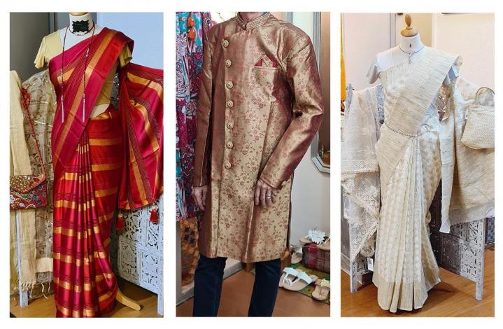 Tenues traditionnelles indiennes Saint-Denis